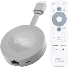 HOMATICS Dongle G 4K Google Netflix Certified TV Stick 2GB 32GB Google TV 11 OS Amlogic S905Y4 Support AV1 4K H.265 Dolby Atmos - Multimedia Projectors