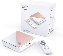 HOMATICS Box R 4K Plus TV Box AndroidTV 12 Netflix Google Certified Amlogic S905X4 4G32G Support DTS Dolby Audio AV1 Wifi6 BT5.0 - Multimedia Projectors