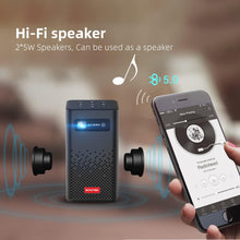 BYINTEK P20 3D 4K Cinema 1080P Smart Android Wifi LED DLP Home Theater Outdoor Portable Mini Projector with Battery - Multimedia Projectors