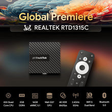 RockTek GB1 TV Dongle Netflix Google Certified 2GB DDR4 16GB eMMC Realtek1315C A55 Support Dolby Atmos Vision Wifi BT Mini Box - Multimedia Projectors