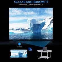 Wanbo TT Projector Netflix Certified 1080P Linux System Mini Projector, 650ANSI 4K Dolby Audio HDR10 Smart Home Theater Projetor