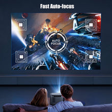BYINTEK X25 Full HD Projector 1080P 4K Video 900Ansi Auto Focus WiFi Smart Android 9.0 LCD LED Video Home Theater Projectors - Multimedia Projectors