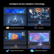 BYINTEK X25 Full HD Projector 1080P 4K Video 900Ansi Auto Focus WiFi Smart Android 9.0 LCD LED Video Home Theater Projectors - Multimedia Projectors