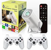 HONGTOP S40MAX Android 11 Gaming Projector 64GB TF Card Wireless Gaming Controller Dual WIFI 1280*720P Home Theater Portable Projector - Multimedia Projectors