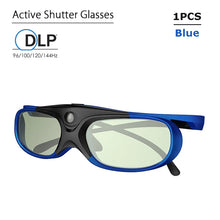 Universal DLP-Link 3D Glasses USB Rechargeable Active Shutter Eyewear for Xgimi Optoma LG Acer Jmgo BenQ DLP LINK Projectors - Multimedia Projectors