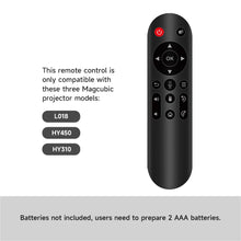 Magcubic Projector Remote Control Replacement 6-Axis Gyro Sensor Air Vioce Mouse For Original L018 HY450 HY310 - Multimedia Projectors
