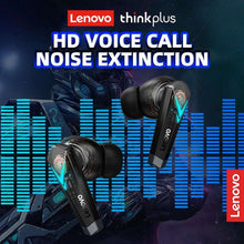 Lenovo thinkplus LP6 TWS Gaming Earbuds Noice Cancelling Wireless Earphone HIFI Music Bluetooth Headphones with Dual Mode Headset