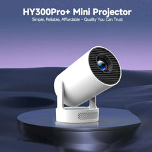 Magcubic HY300 Pro + Projector 4K Full HD 720P Built in Speaker 290ANSI Mini Android 11 WiFi BT5.4 Projector for Outdoor Meeting