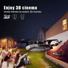 BYINTEK P20 3D 4K Cinema 1080P Smart Android Wifi LED DLP Home Theater Outdoor Portable Mini Projector with Battery - Multimedia Projectors