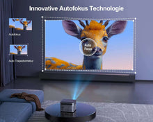 Wimius Projector Native 1080P Full HD 25000Lumens 4K Supported WIFI 6 Bluetooth Projector Autofocus Keystone Correction