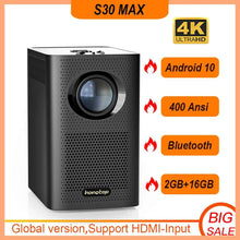 HONGTOP S30MAX Mini 4K Projector LED BT WIFI Full HD 1080P Projector Keystone Correction Portable Projector