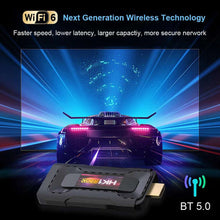 Transpeed HK1 RBOX Android 13 Mini TV Stick 8K Video Decoding RK3528 Quad Core ARM Cortex A53 HDR10+ Voice Remote WIFI 6 BT5.0