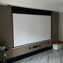 HD 100 Inch 16:9 Electric Screen For 3D LED DLP Laser Projector Motorized Projection Screens Curtain Wireless Remote Control - Multimedia Projectors