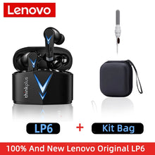 Lenovo thinkplus LP6 TWS Gaming Earbuds Noice Cancelling Wireless Earphone HIFI Music Bluetooth Headphones with Dual Mode Headset - Multimedia Projectors