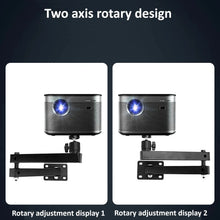 Salange Projector Ceiling Mount Bracket Multi-angle Adjustable Foldable Wall Support Aluminum Alloy Ceiling Projector Stand 2023 - Multimedia Projectors