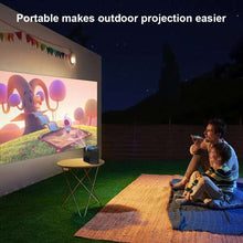 HONGTOP P10 Android Smart Mini Projector 300ANSI Lumen Portable Projector 4K with WIFI Bluetooth 1080P Home Movie Theater Beamer 4GB 64GB Android 10 Projector
