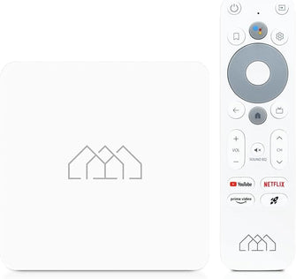HOMATICS Box R Lite 4K TV Box Androidtv 12 Google & Netflix Certified Amlogic S905Y4 Wifi BT5.0 2GB 32GB Support Dolby Atmos mprojectors.com